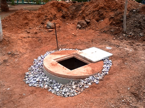 Rainwater harvesting at a software firm by Biome water management